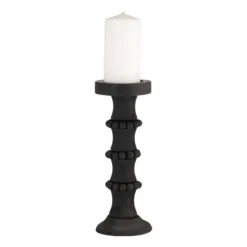 Antique Beaded Column Candle Holder, 13 In.-Kirkland's Home Discount