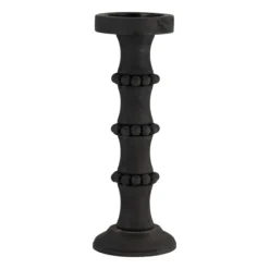 Antique Beaded Column Candle Holder, 15 In.-Kirkland's Home Online