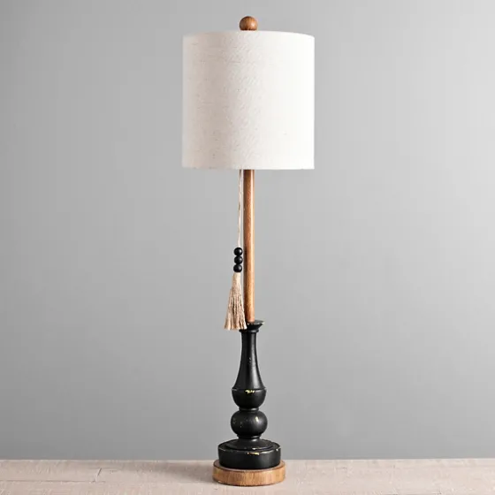 Antique Black Allison Buffet Lamp-Kirkland's Home Shop