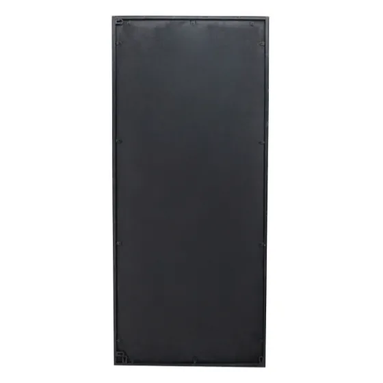 Antique Black Floral Panel Rectangle Mirror-Kirkland's Home Discount