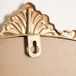 Antique Brass Metal Ornate Round Mirror-Kirkland's Home Outlet