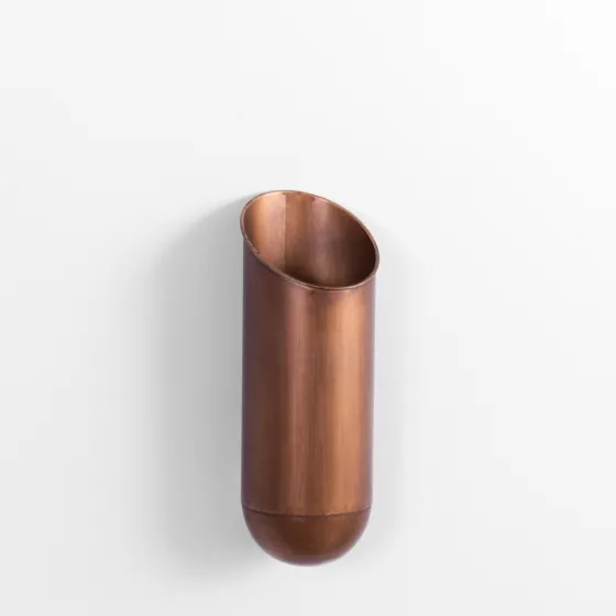 Antique Brass Metal Wall Pocket-Kirkland's Home Flash Sale