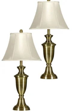Antique Brass Table Lamp, Set Of 2-Kirkland's Home Hot