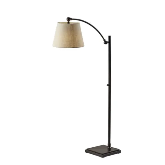 Antique Bronze Adjustable Arm Floor Lamp-Kirkland's Home Best