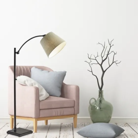 Antique Bronze Adjustable Arm Floor Lamp-Kirkland's Home Best