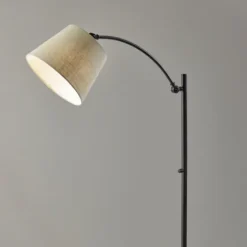 Antique Bronze Adjustable Arm Floor Lamp-Kirkland's Home Best