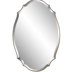 Antique Bronze Curved Wall Mirror-Kirkland's Home New