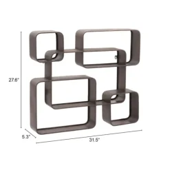 Antique Bronze Rada Wall Shelf-Kirkland's Home Discount