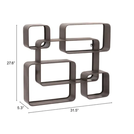 Antique Bronze Rada Wall Shelf-Kirkland's Home Discount
