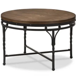Antique Bronze Round Coffee Table-Kirkland's Home Clearance