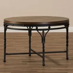 Antique Bronze Round Coffee Table-Kirkland's Home Clearance