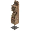 Antique Carved Wood Figurine-Kirkland's Home Clearance