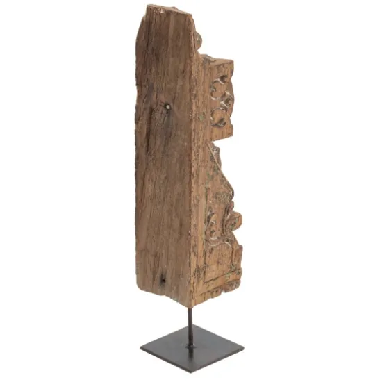 Antique Carved Wood Figurine-Kirkland's Home Clearance