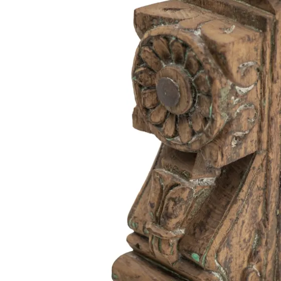 Antique Carved Wood Figurine-Kirkland's Home Clearance