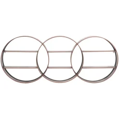 Antique Copper Guzzo Wall Shelf-Kirkland's Home Clearance
