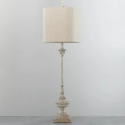 Antique Cream Buffet Lamp-Kirkland's Home Store