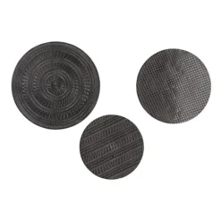 Antique Dark Geometric 3-Pc. Wall Plaque Set-Kirkland's Home Best