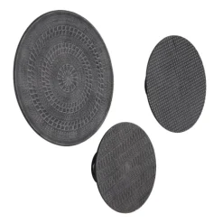 Antique Dark Geometric 3-Pc. Wall Plaque Set-Kirkland's Home Best