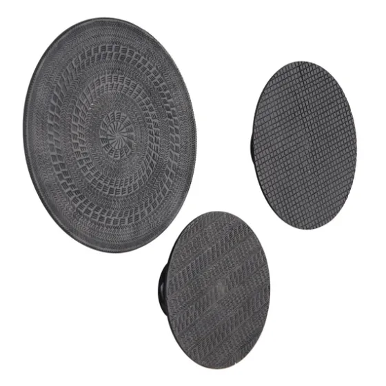 Antique Dark Geometric 3-Pc. Wall Plaque Set-Kirkland's Home Best