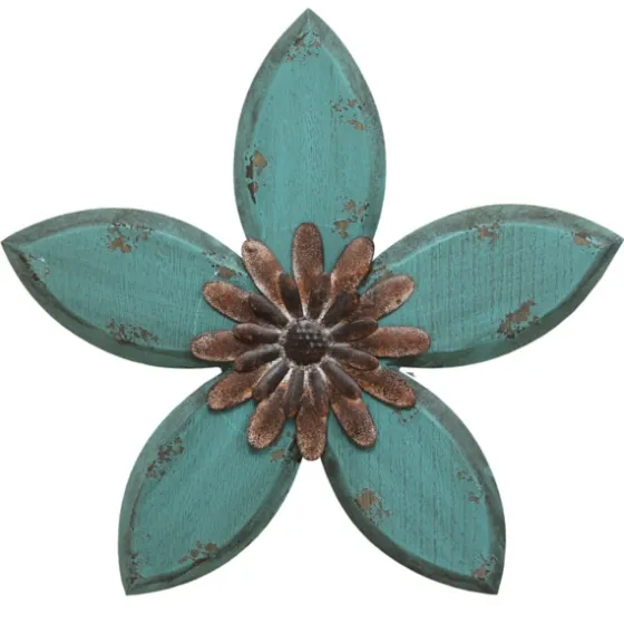 Antique Flower Plaque-Kirkland's Home Flash Sale