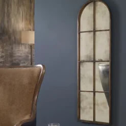 Antique Gold Arched Metal Mirror-Kirkland's Home Best
