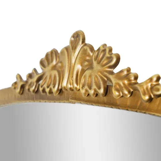 Antique Gold Metal Baroque Arch Wall Mirror-Kirkland's Home Sale