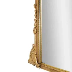 Antique Gold Metal Baroque Arch Wall Mirror-Kirkland's Home Sale