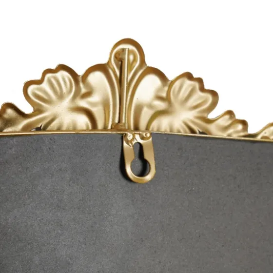 Antique Gold Metal Baroque Arch Wall Mirror-Kirkland's Home Sale
