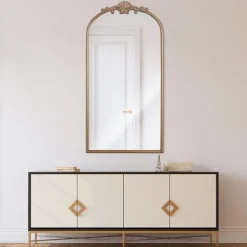 Antique Gold Metal Ornate Arch Wall Mirror-Kirkland's Home Cheap
