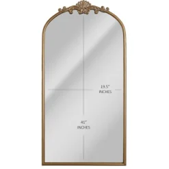 Antique Gold Metal Ornate Arch Wall Mirror-Kirkland's Home Cheap