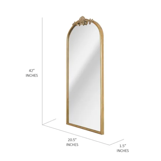 Antique Gold Metal Ornate Arch Wall Mirror-Kirkland's Home Cheap