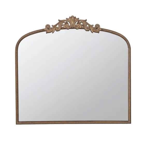 Antique Gold Studded Floral Scroll Mirror-Kirkland's Home Cheap
