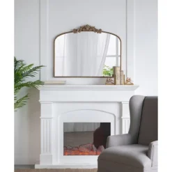 Antique Gold Studded Floral Scroll Mirror-Kirkland's Home Cheap