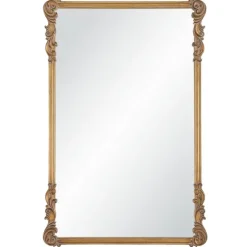 Antique Gold Vintage Rectangular Wall Mirror-Kirkland's Home Shop