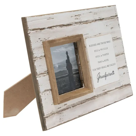 Antique Grandparents Picture Frame, 4X4-Kirkland's Home Discount