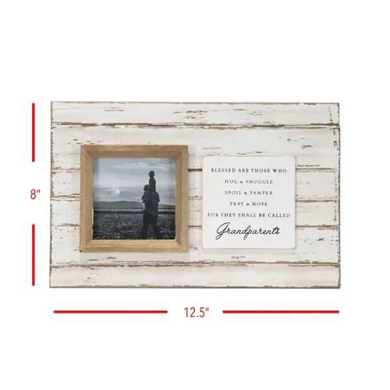 Antique Grandparents Picture Frame, 4X4-Kirkland's Home Discount