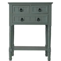 Antique Ice 3-Drawer Console Table-Kirkland's Home Cheap