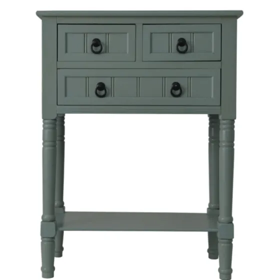 Antique Ice 3-Drawer Console Table-Kirkland's Home Cheap