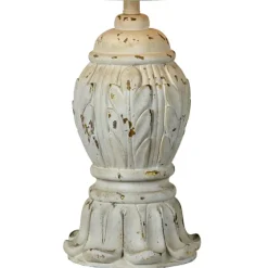 Antique Ivory Distressed Table Lamps, Set Of 2-Kirkland's Home Sale