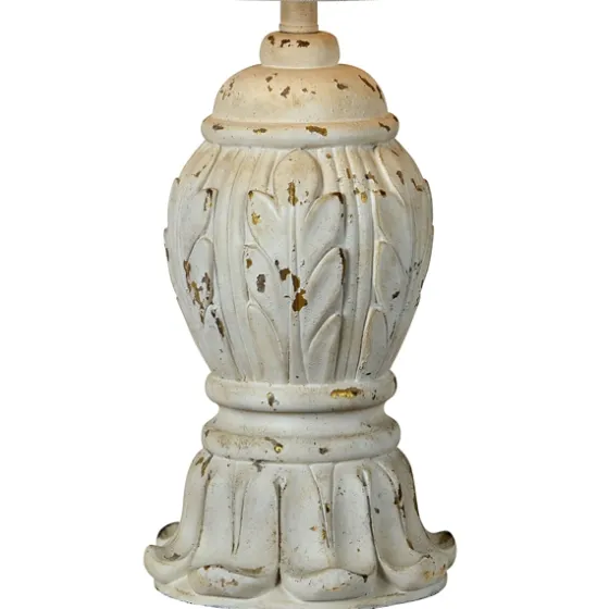 Antique Ivory Distressed Table Lamps, Set Of 2-Kirkland's Home Sale