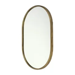 Antique Metal Frame Oval Wall Mirror-Kirkland's Home Fashion