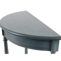 Antique Navy Half Round Console Table-Kirkland's Home Flash Sale