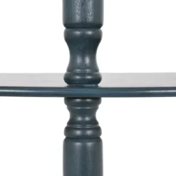 Antique Navy Half Round Console Table-Kirkland's Home Flash Sale