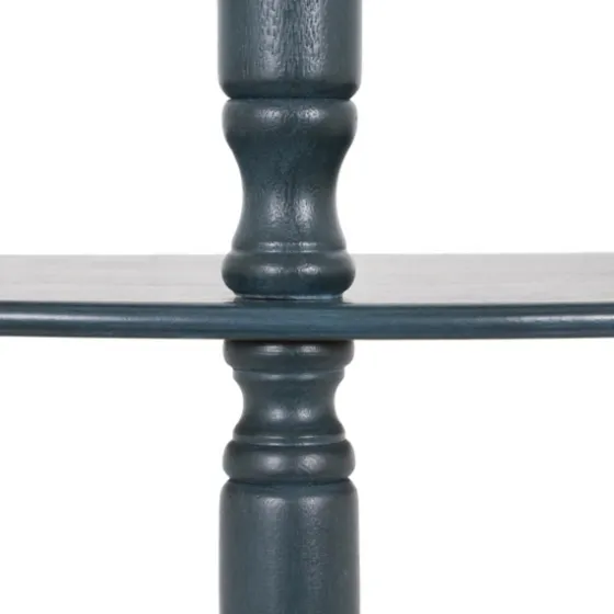 Antique Navy Half Round Console Table-Kirkland's Home Flash Sale