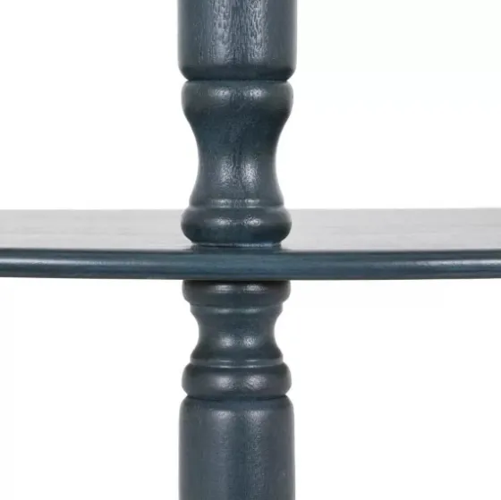 Antique Navy Half Round Console Table-Kirkland's Home Store