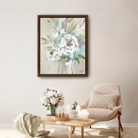 Antique Rose Ii Framed Canvas Art Print-Kirkland's Home Hot