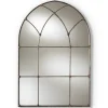 Antique Silver Arched Metal Mirror-Kirkland's Home Shop