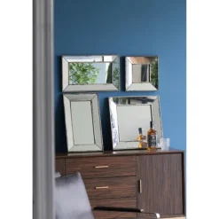 Antique Silver Glass Rectangular Frame Mirror-Kirkland's Home Outlet
