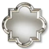 Antique Silver Quatrefoil Frame Wall Mirror-Kirkland's Home Clearance