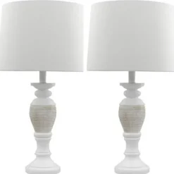 Antique Spun Center Table Lamps, Set Of 2-Kirkland's Home Flash Sale